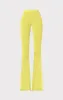 RIBBED PANTS W/ RUFFLED HEM sold by Herve Leger