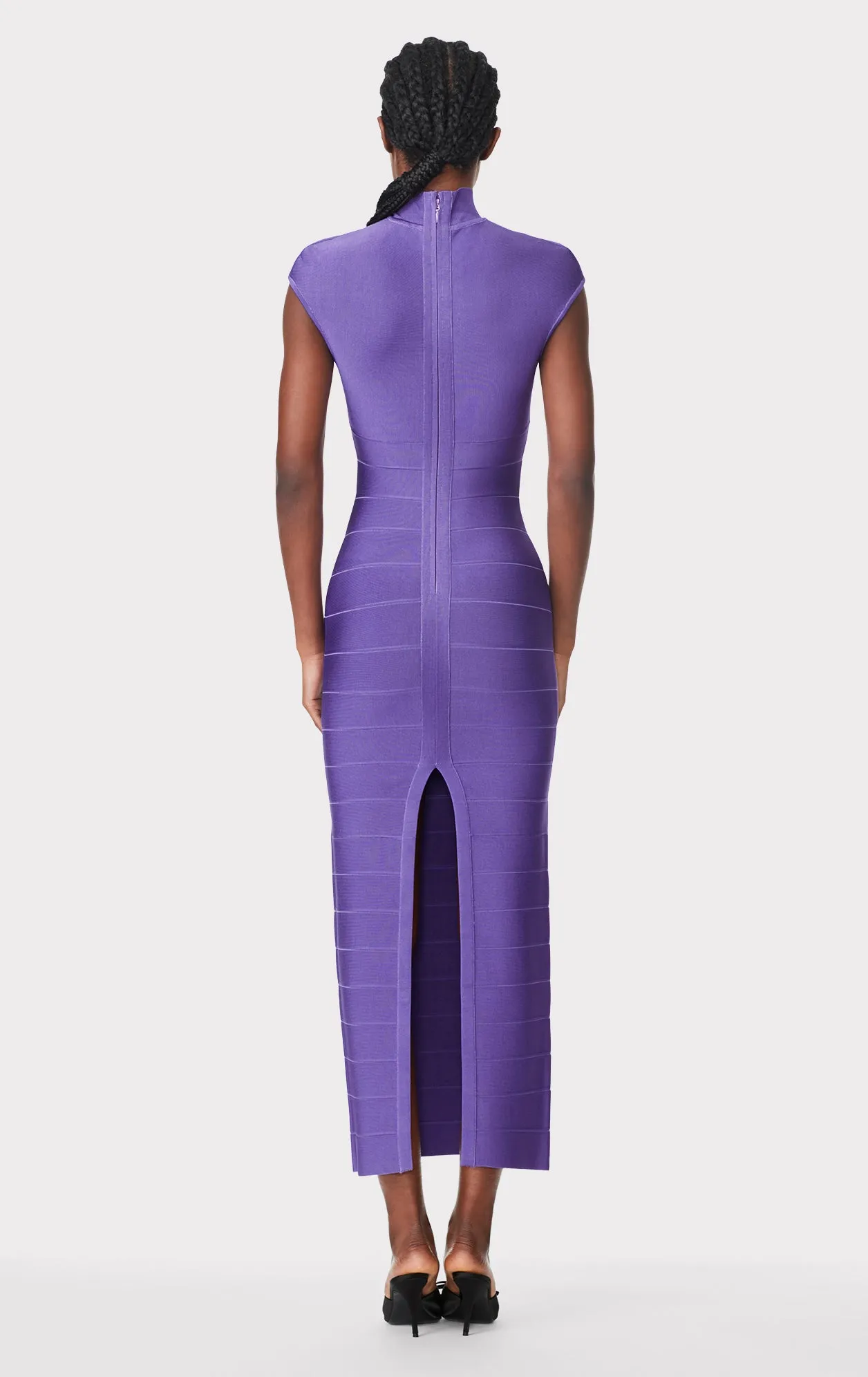 ICON CAP SLEEVE CUT-OUT GOWN sold by Herve Leger product image thumbnail 5