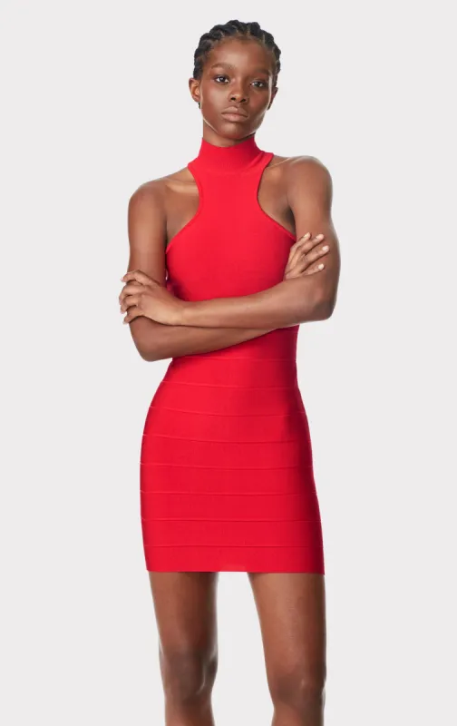 ICON RACER MINI DRESS sold by Herve Leger