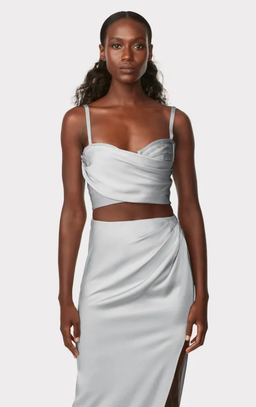 HERVÉ LÉGER X LAW ROACH Draped Bustier Top sold by Herve Leger