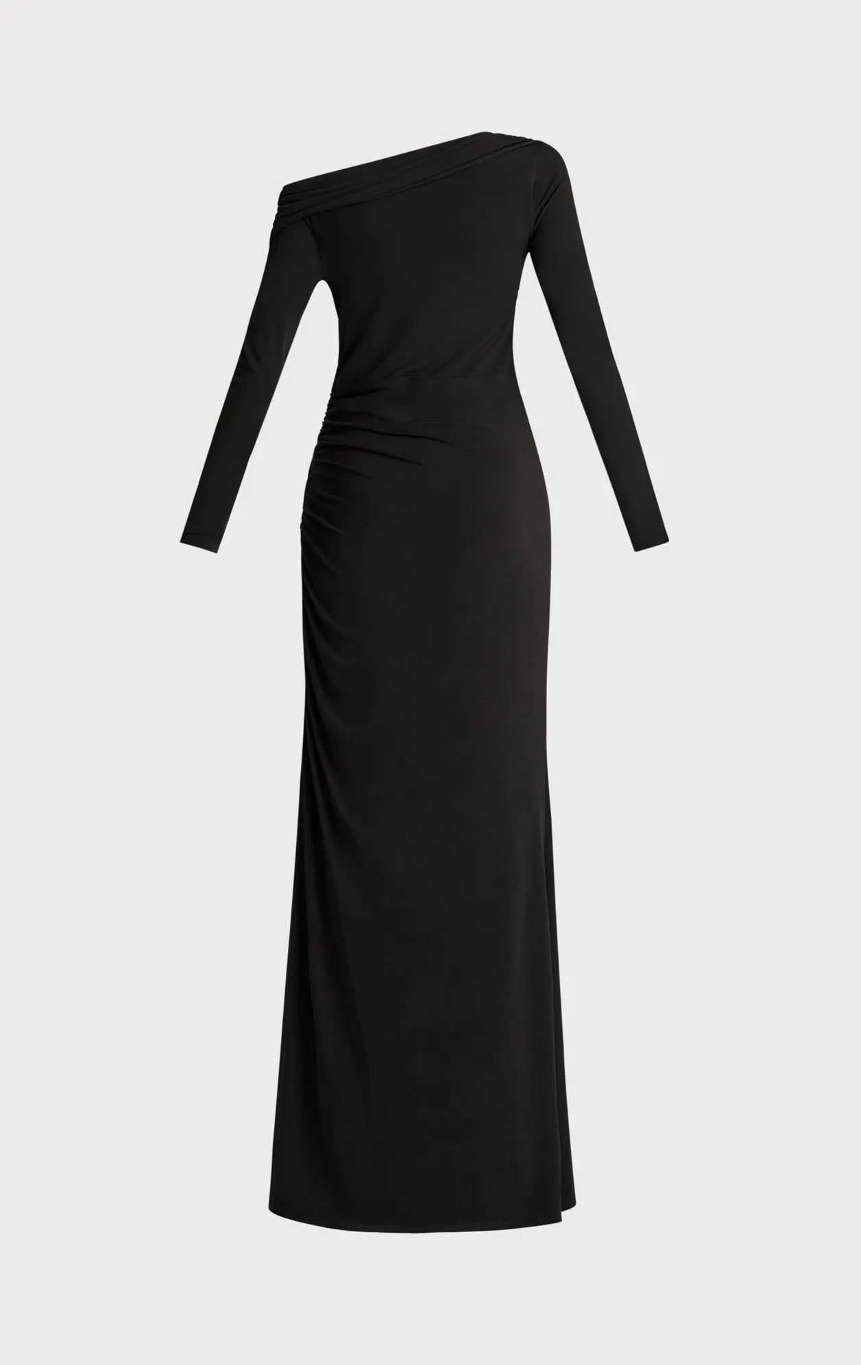 RUCHED JERSEY ASYMMETRIC GOWN sold by Herve Leger product image thumbnail 3