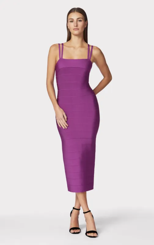ICON STRAPPY MIDI DRESS sold by Herve Leger