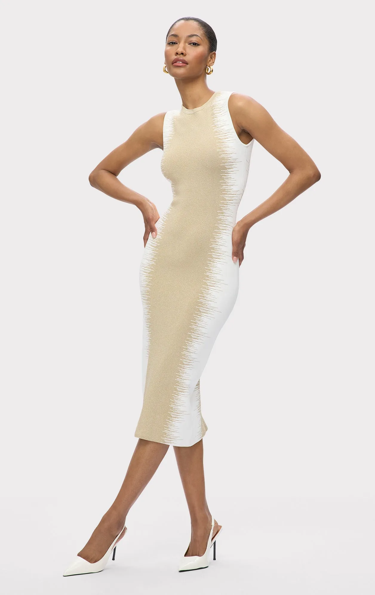 THE RUBY MIDI DRESS sold by Herve Leger product image thumbnail 3