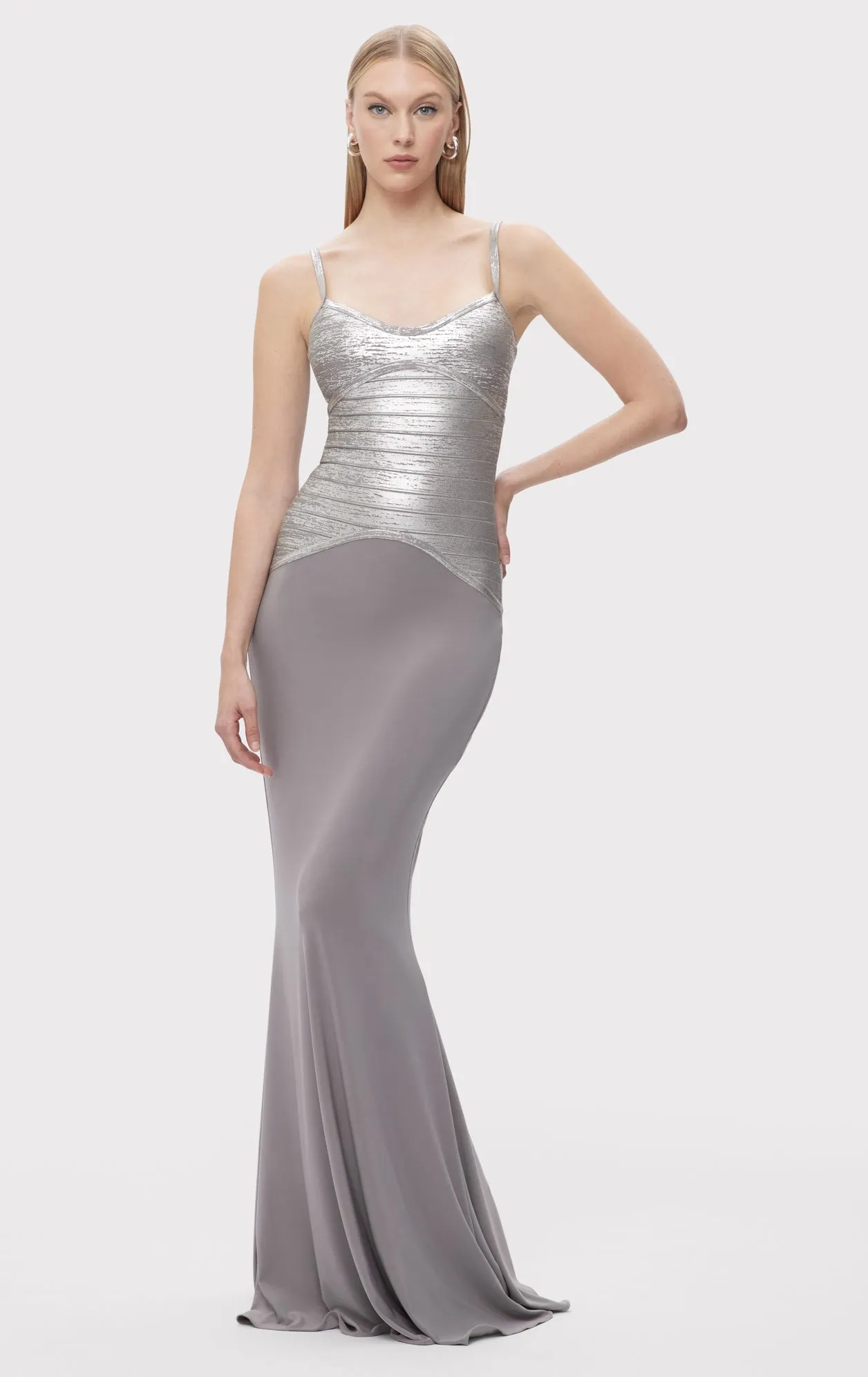 THE VIOLET GOWN sold by Herve Leger