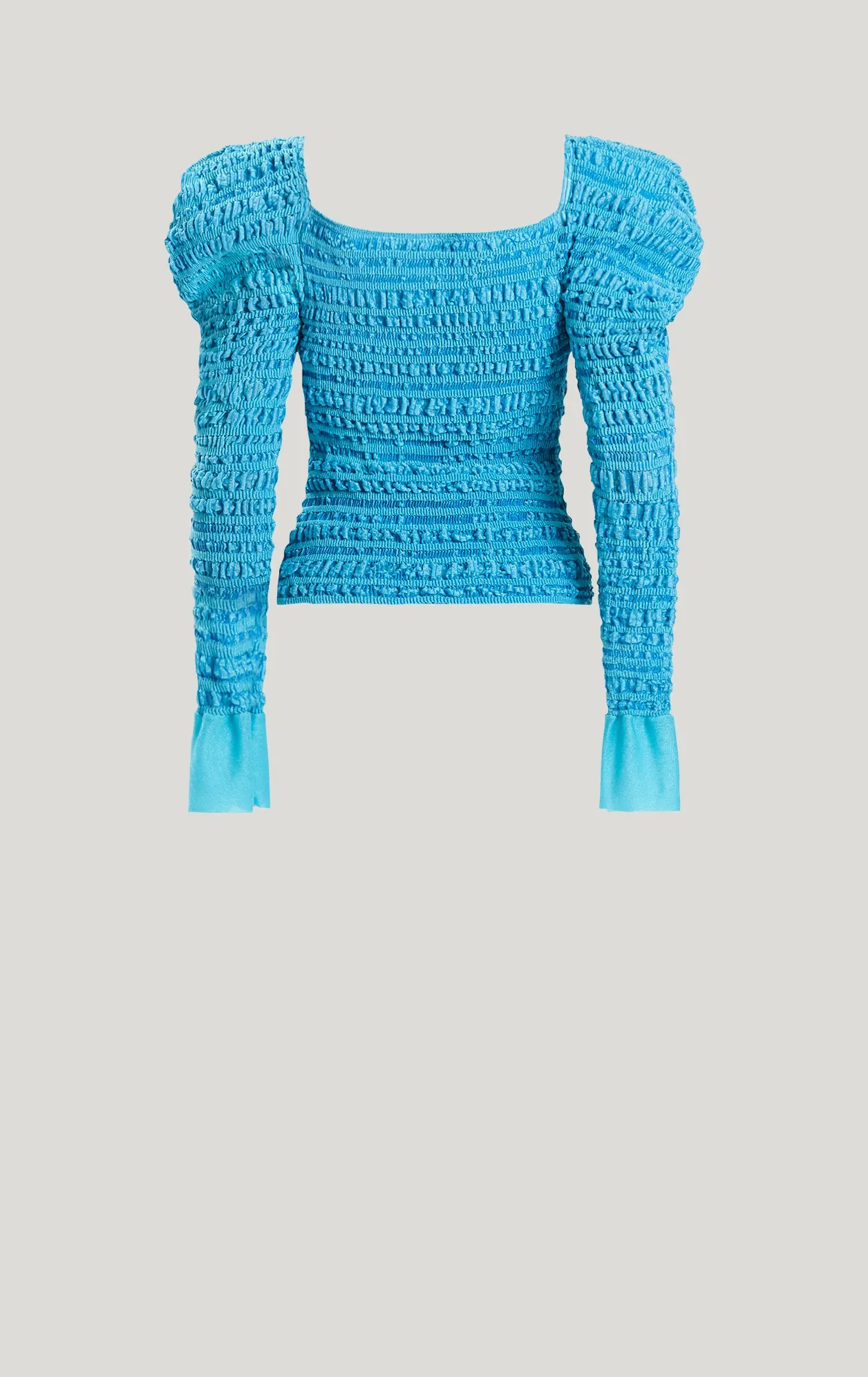 Textured Stitch Strong Shoulder Full Top sold by Herve Leger product image thumbnail 3