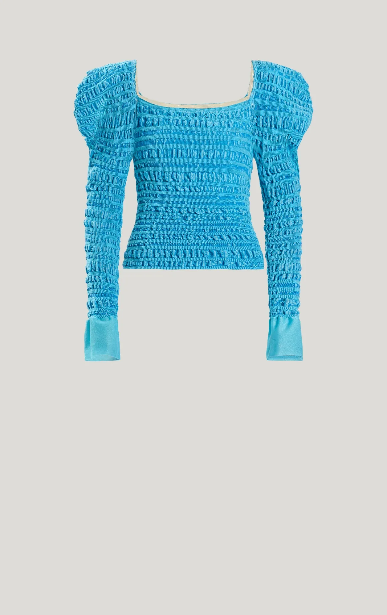 Textured Stitch Strong Shoulder Full Top sold by Herve Leger product image thumbnail 2