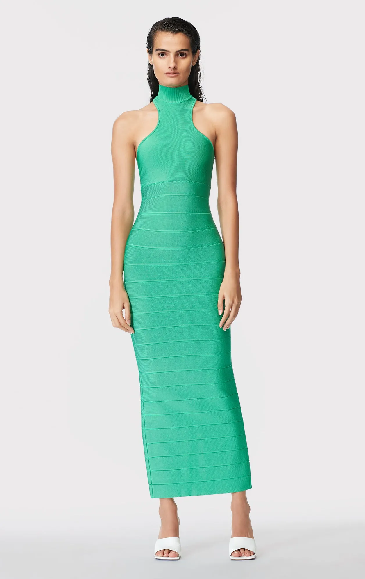 RACER ICON CROPPED GOWN sold by Herve Leger