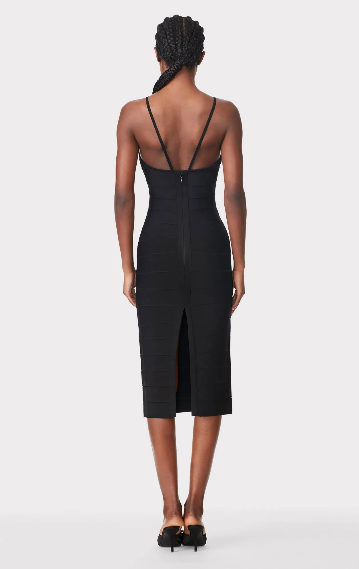 ICON STRAPPY SWEETHEART MIDI DRESS sold by Herve Leger product image thumbnail 5