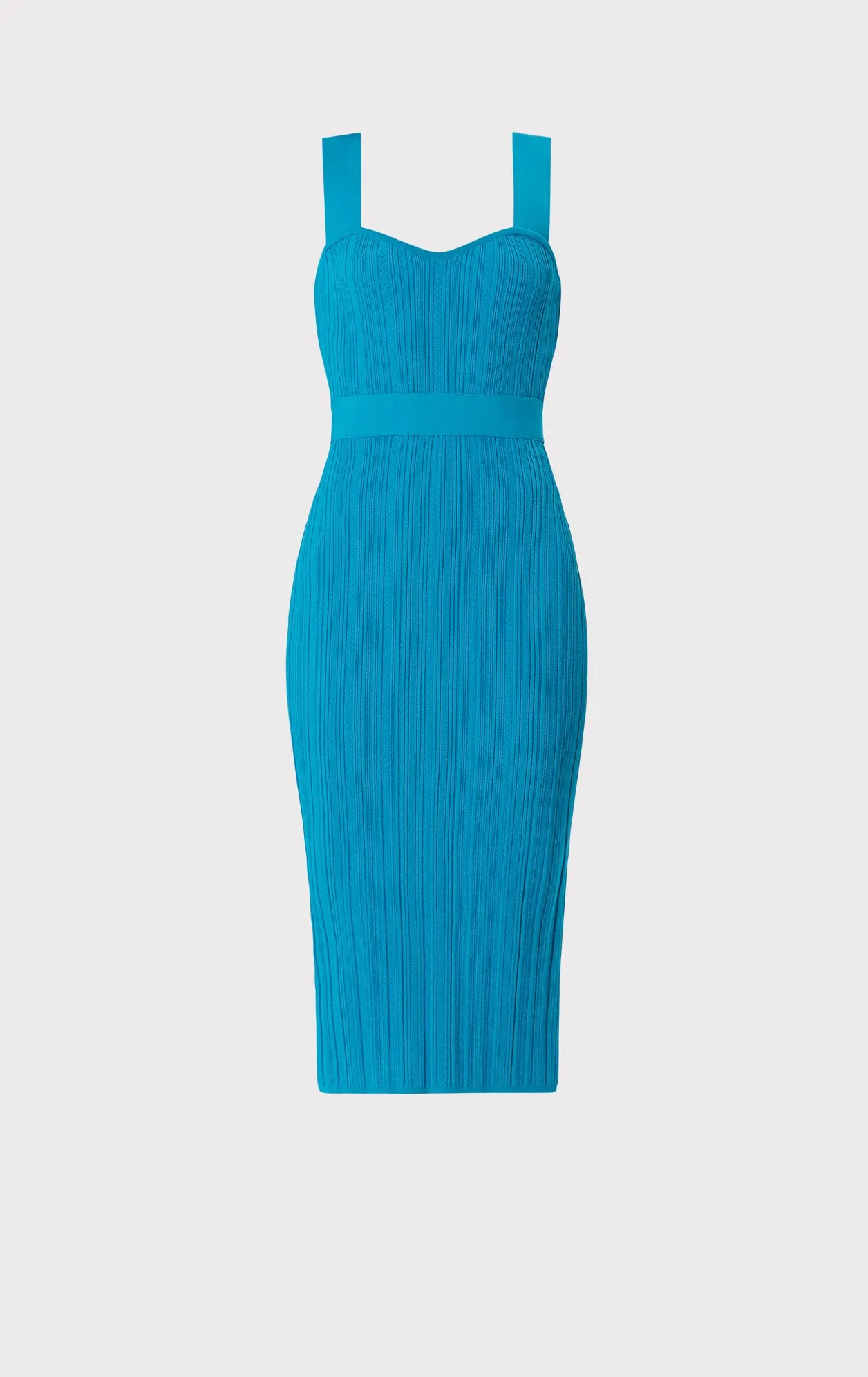 RIBBED POINTELLE MIDI DRESS sold by Herve Leger product image thumbnail 2