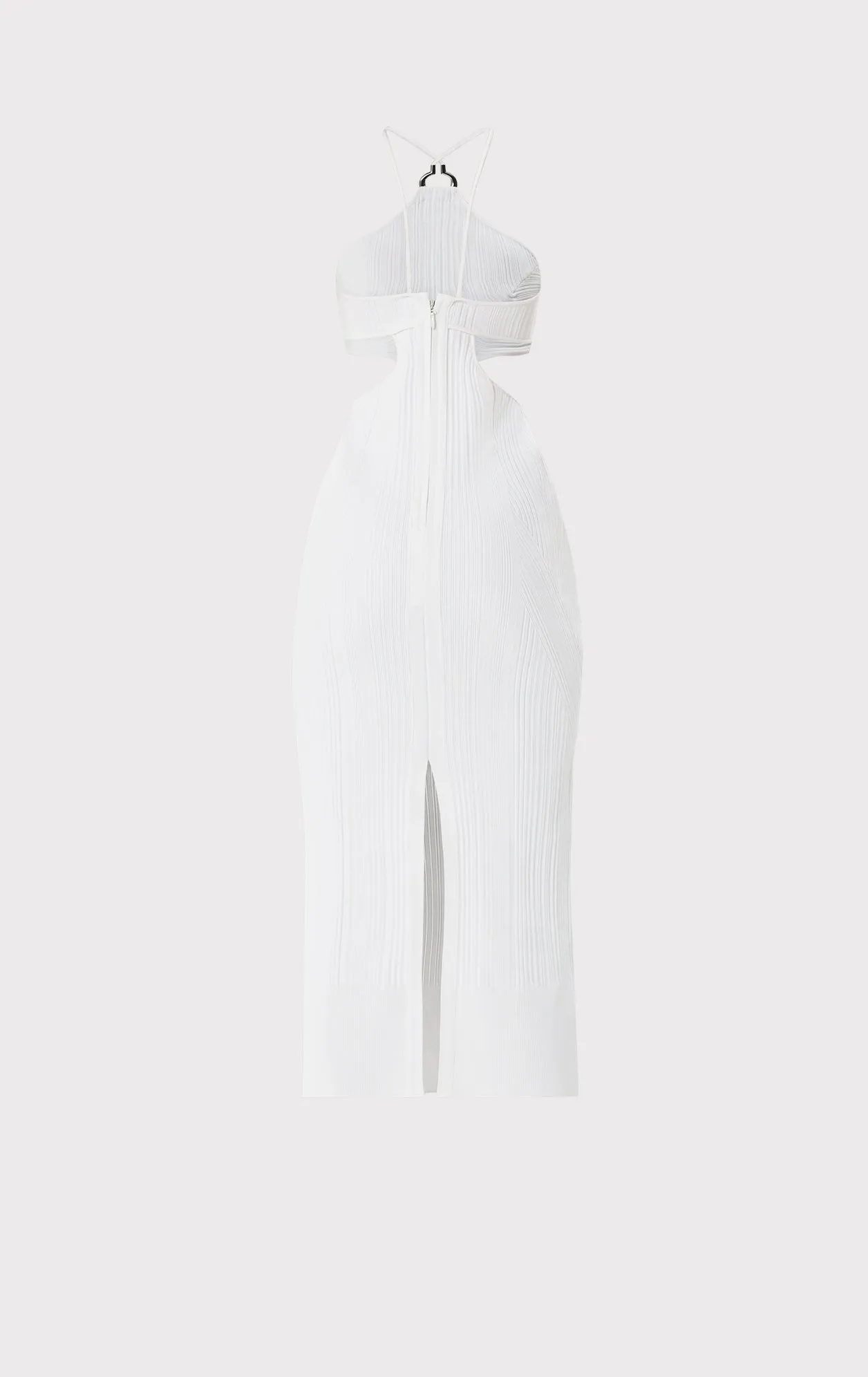 HALTER MIDI DRESS W/ HARDWARE sold by Herve Leger product image thumbnail 3