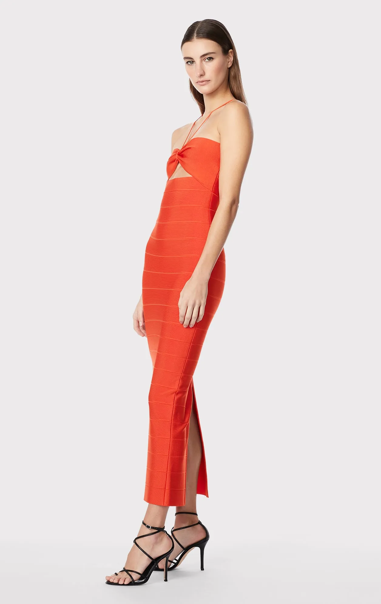 ICON GATHERED STRAPPY GOWN sold by Herve Leger product image thumbnail 4