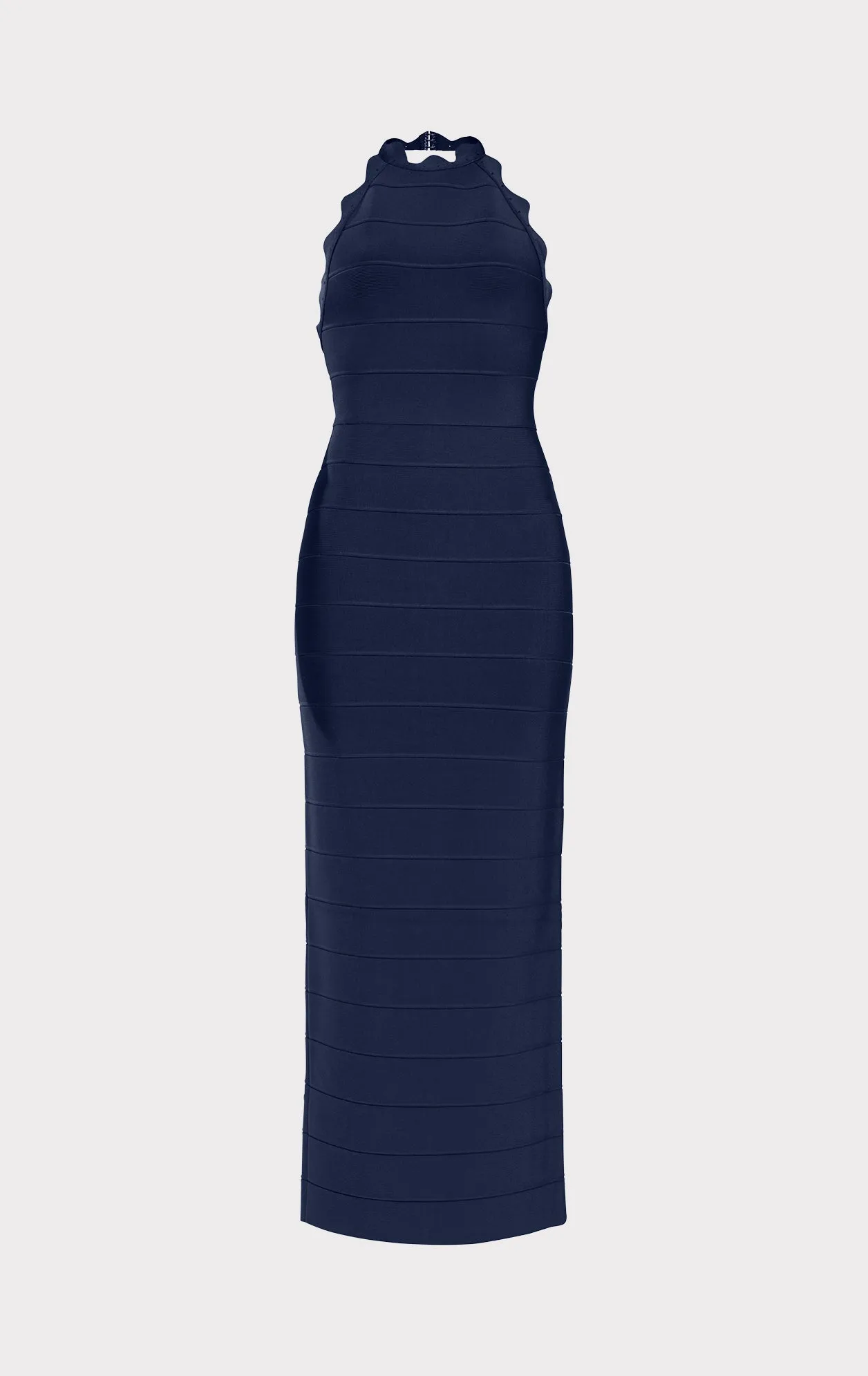 scallop edge gown sold by Herve Leger product image thumbnail 2