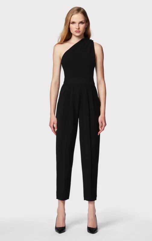DRAPED MILANO ONE SHOULDER JUMPSUIT sold by Herve Leger