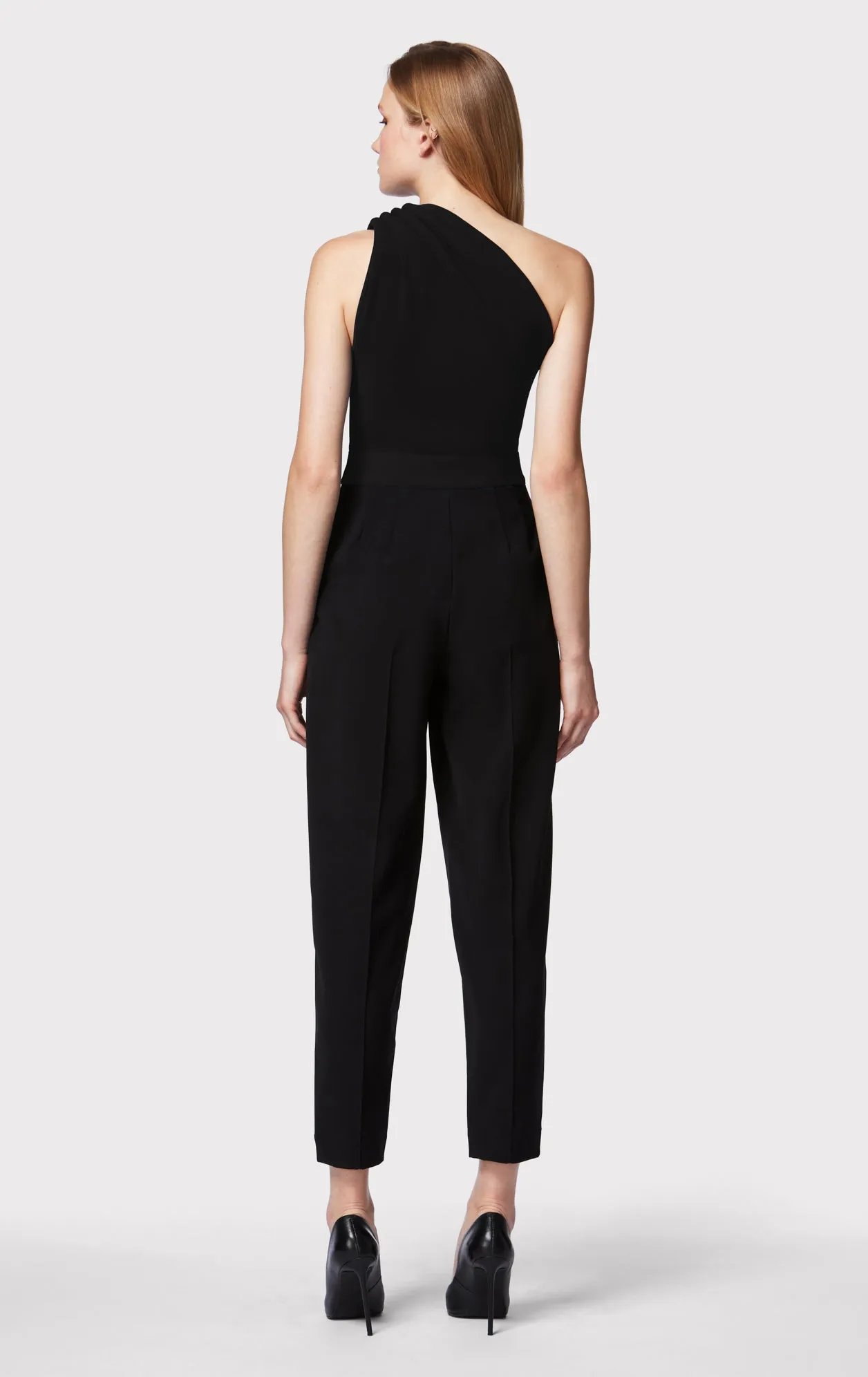 DRAPED MILANO ONE SHOULDER JUMPSUIT sold by Herve Leger product image thumbnail 5