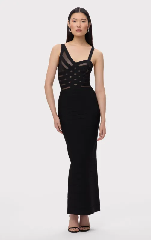 THE ADELINE GOWN sold by Herve Leger