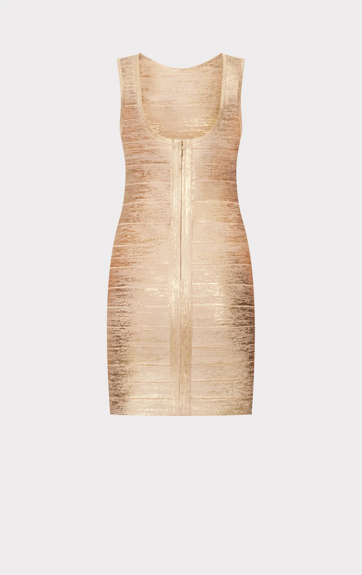 FOIL SCOOP BACK MINI DRESS sold by Herve Leger product image thumbnail 5