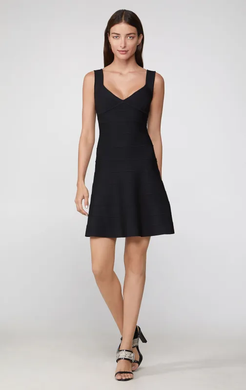 Flare Skirt Icon Dress sold by Herve Leger