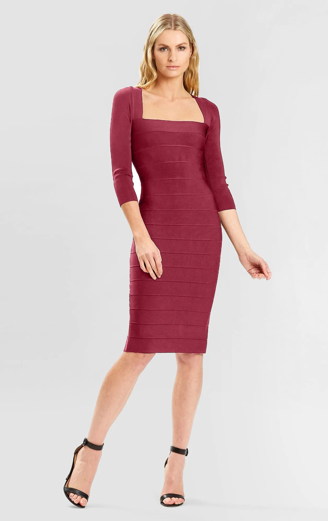 SQUARE NECK ICON DRESS sold by Herve Leger