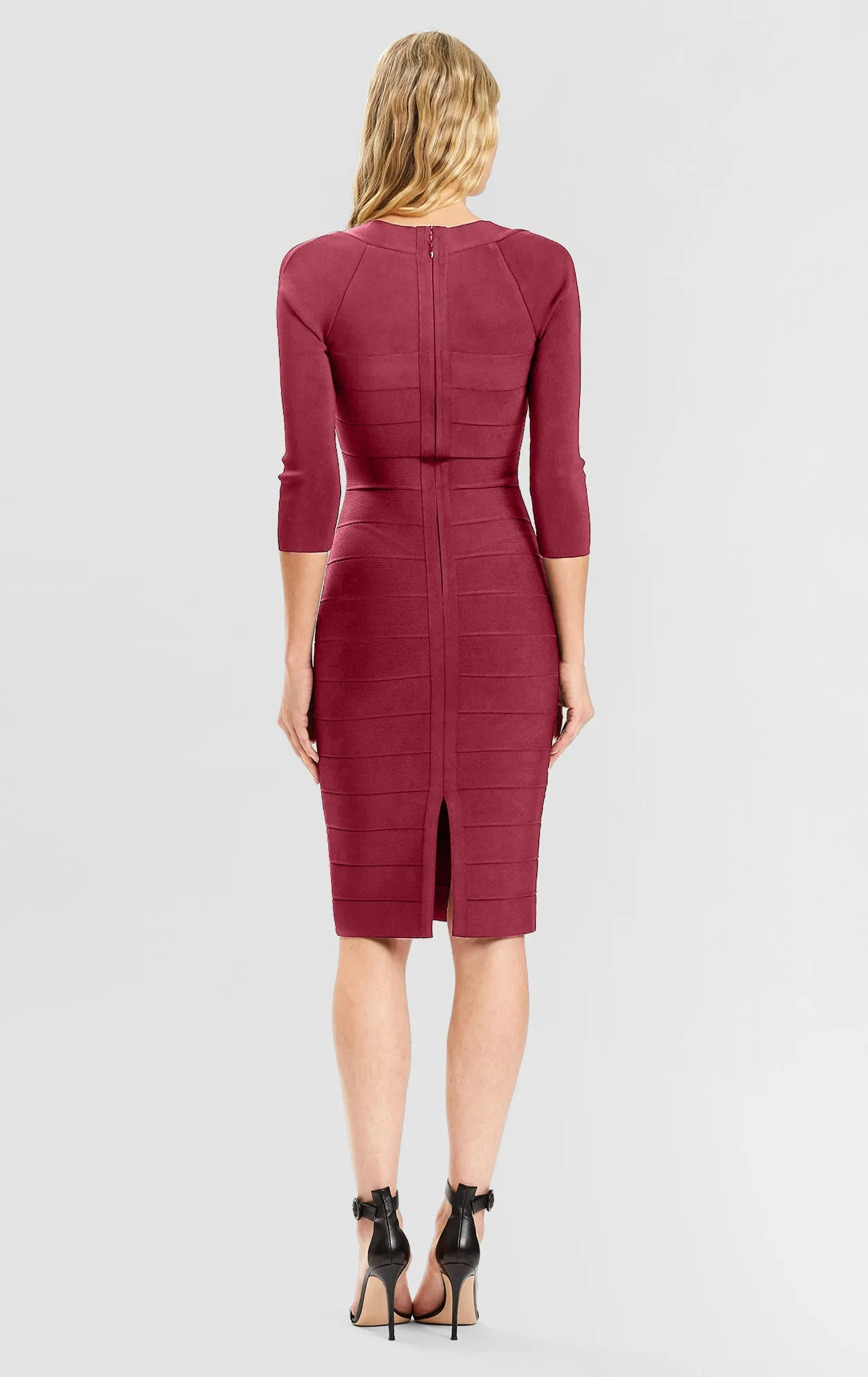 SQUARE NECK ICON DRESS sold by Herve Leger product image thumbnail 5
