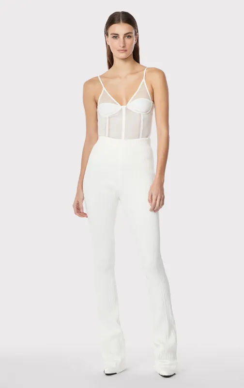 VARIEGATED RIB PANTS sold by Herve Leger