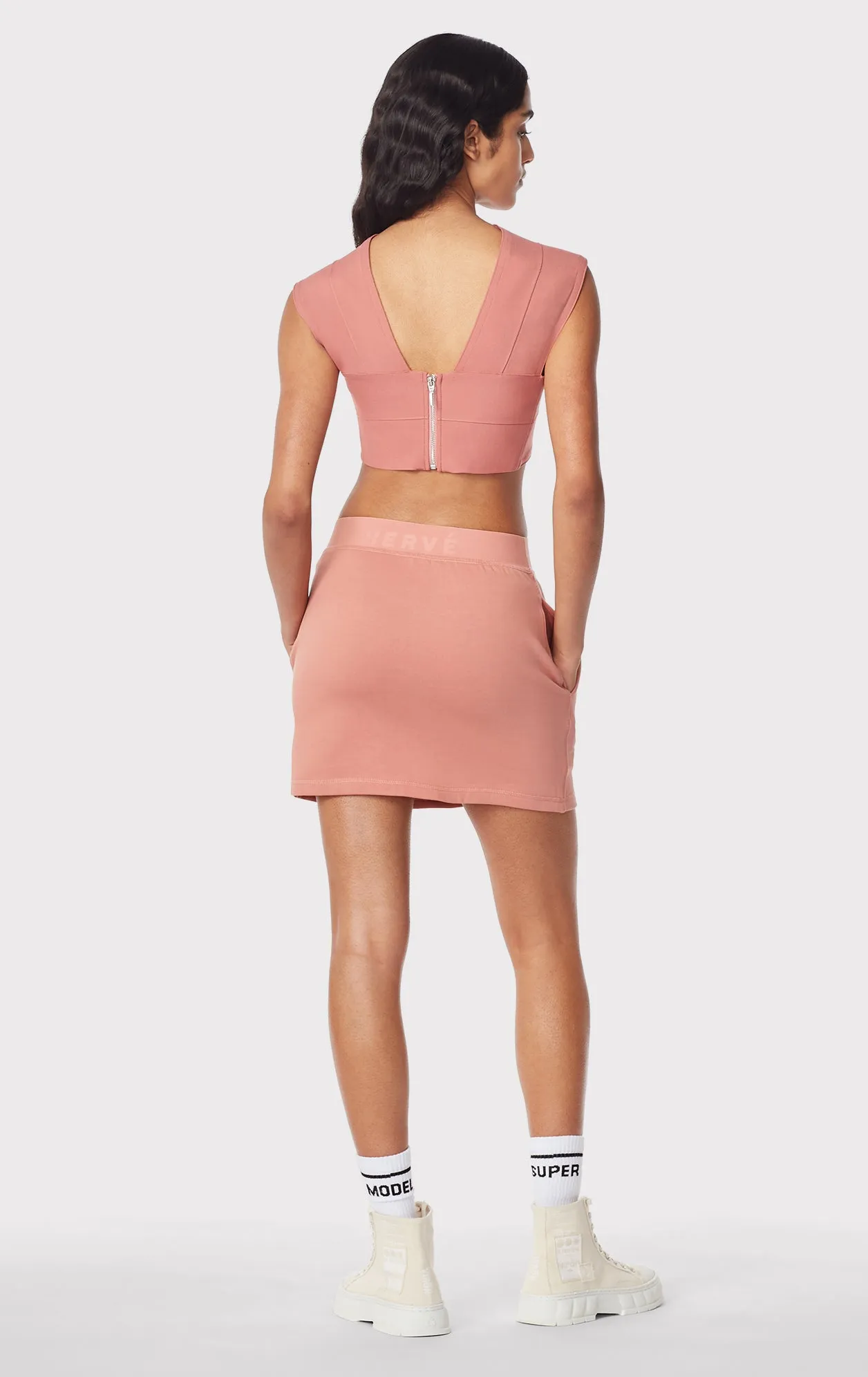 CROSSOVER BRA TOP sold by Herve Leger product image thumbnail 5