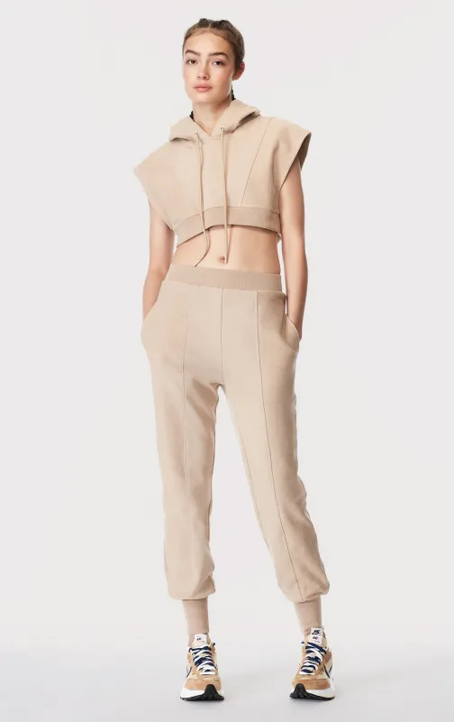 paneled jogger sweatpants sold by Herve Leger