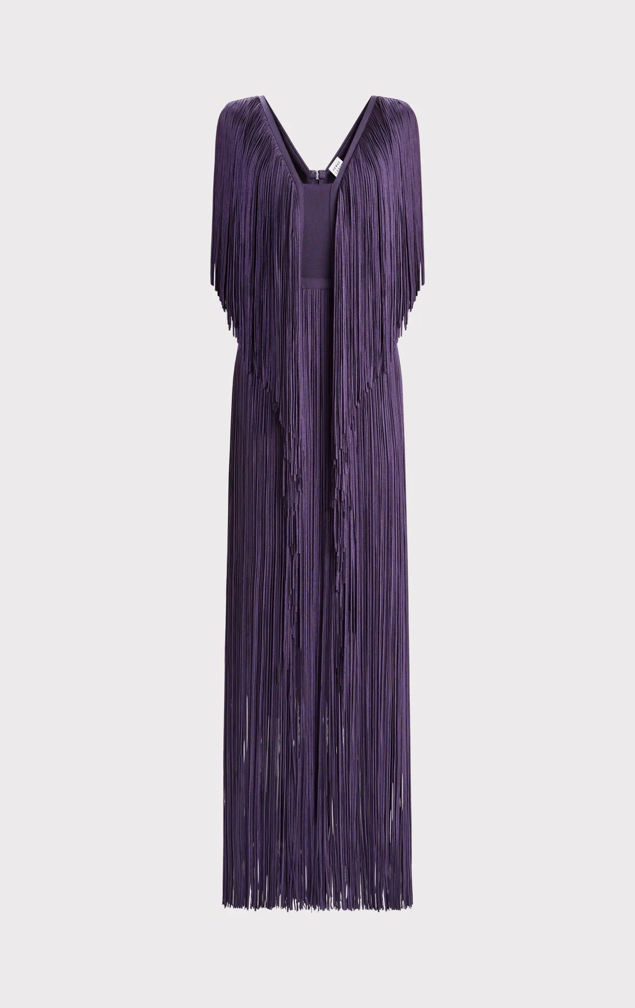 PLUNGING FRINGE GOWN sold by Herve Leger product image thumbnail 2