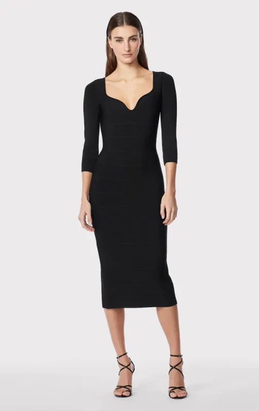 ICON SWEETHEART MIDI DRESS sold by Herve Leger