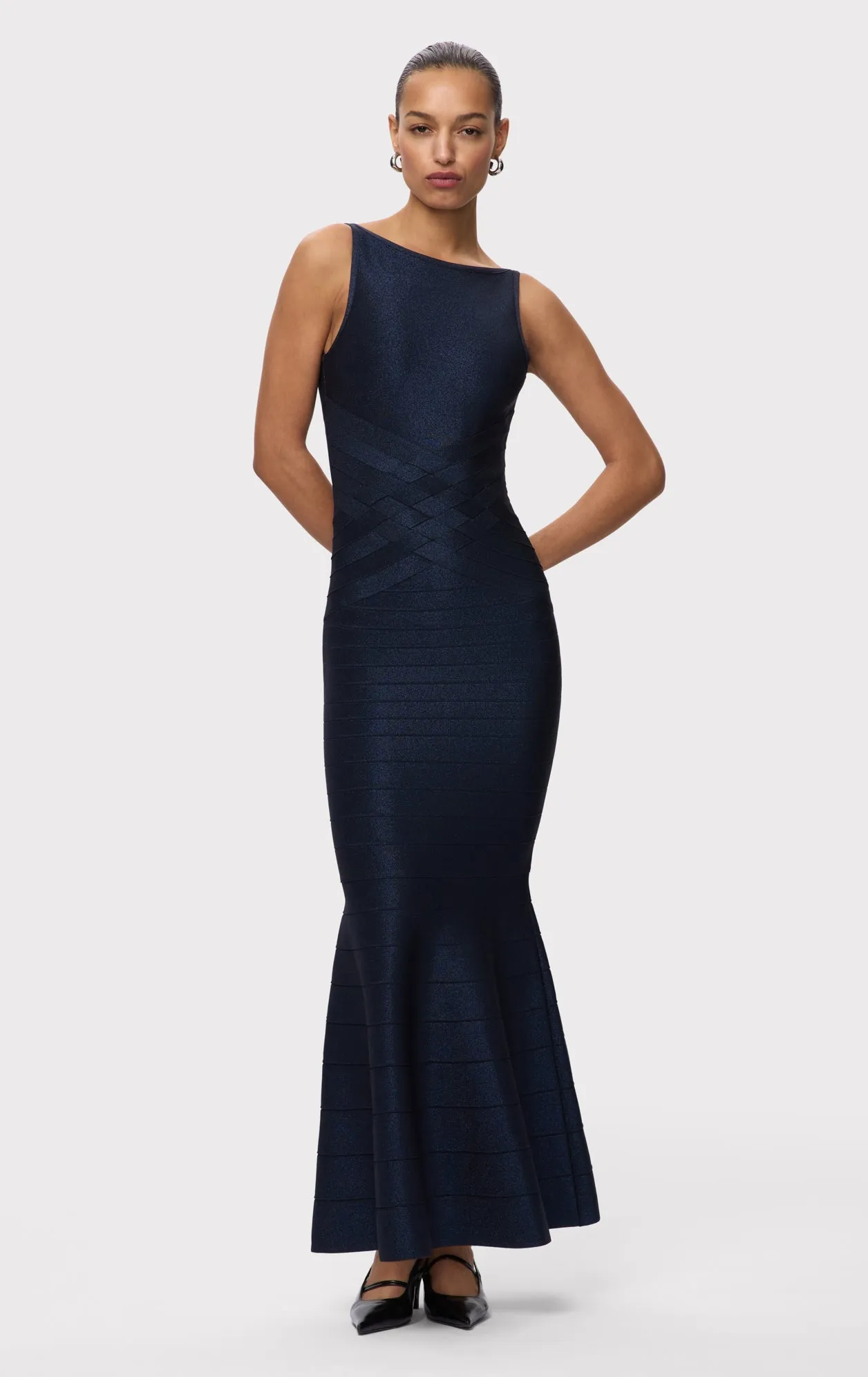 THE LUREX DION DRESS sold by Herve Leger product image thumbnail 3