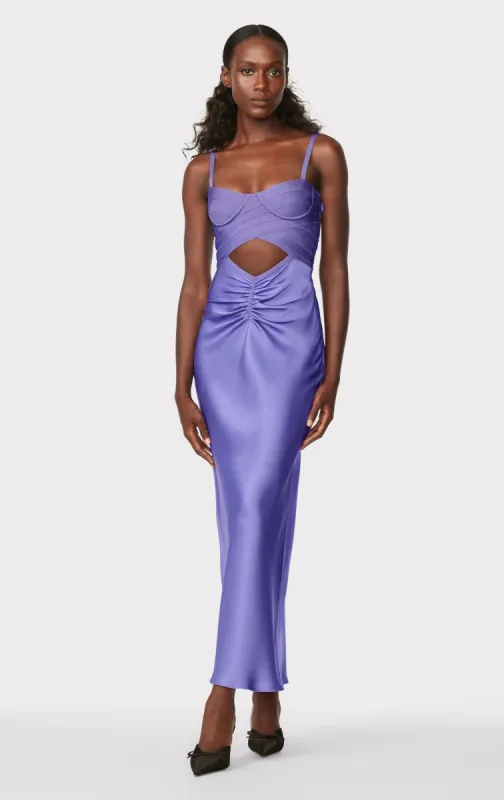 BUSTIER BANDAGE DRESS WITH BIAS SKIRT sold by Herve Leger