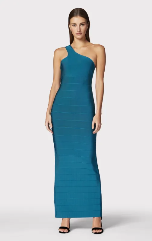 ICON ONE SHOULDER GOWN sold by Herve Leger