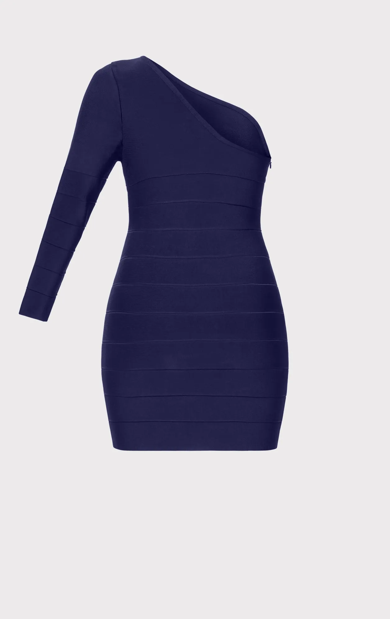 ASYMMETRICAL L/S MINI DRESS sold by Herve Leger product image thumbnail 3