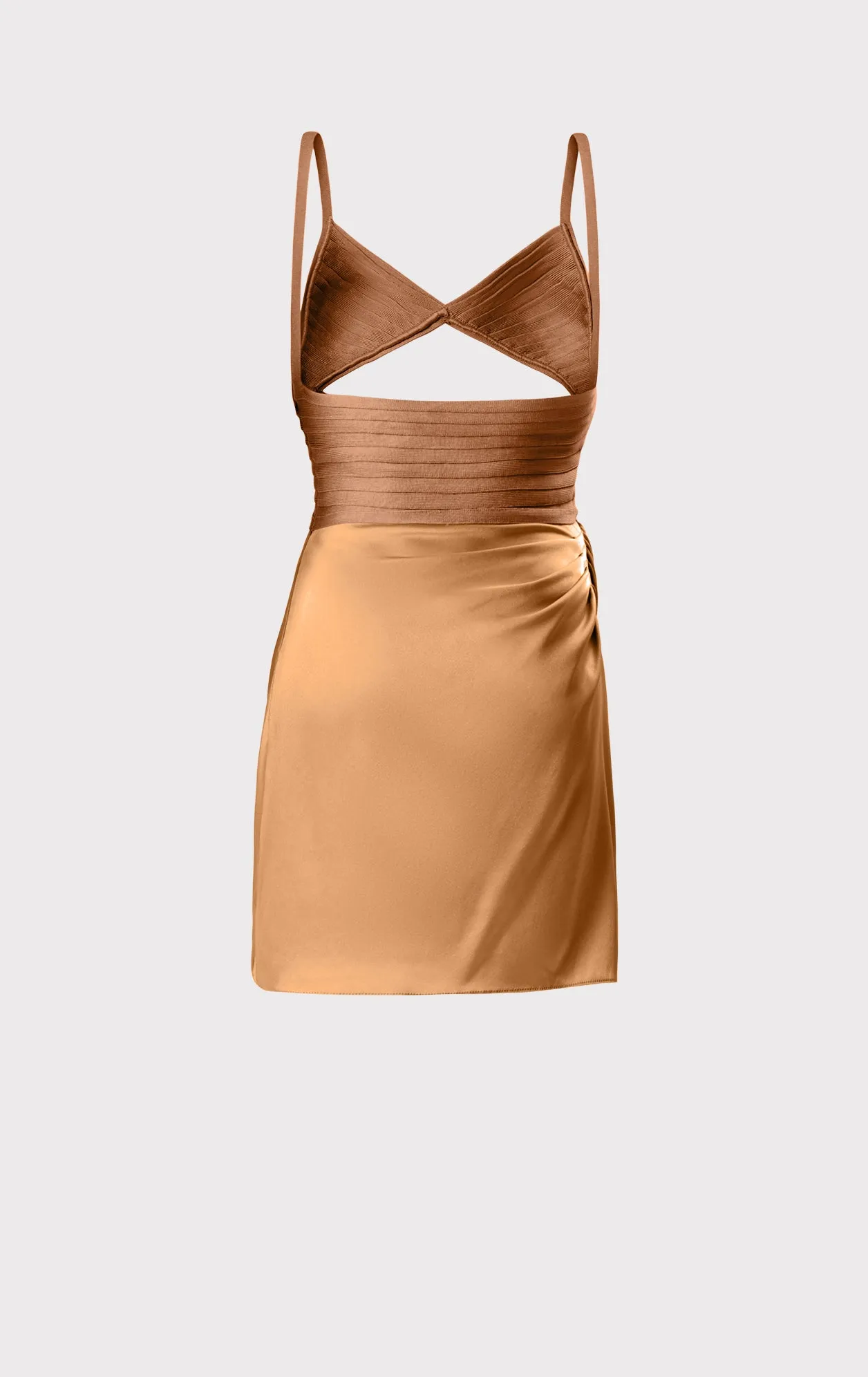 DRAPED CUTOUT MINI DRESS sold by Herve Leger product image thumbnail 3