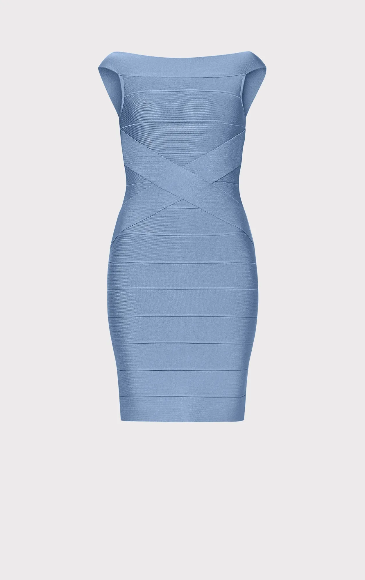 BATEAU CRISS CROSS WAIST BANDAGE DRESS sold by Herve Leger product image thumbnail 2