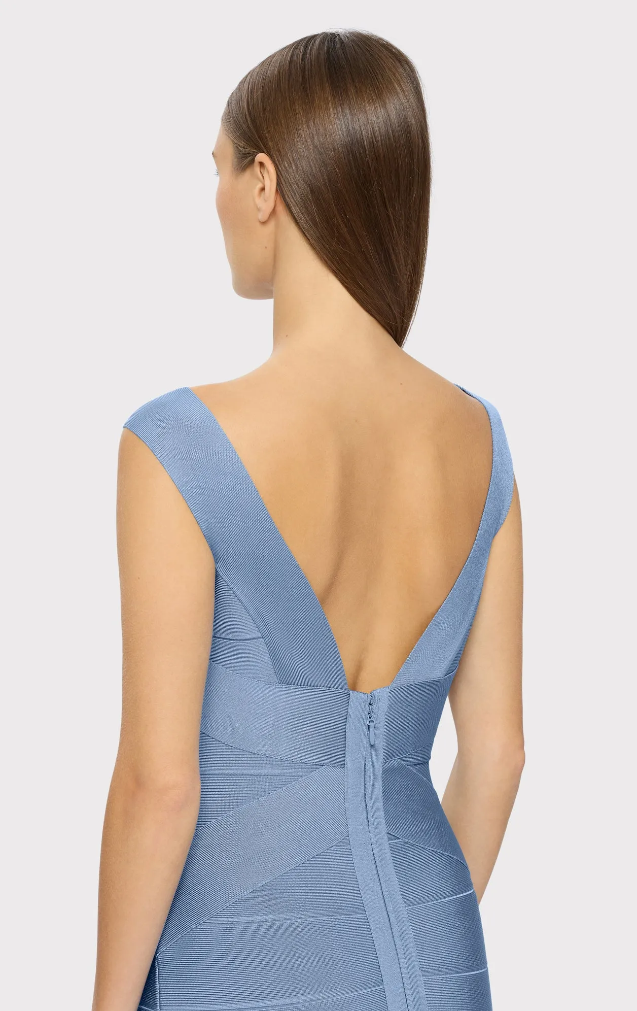 BATEAU CRISS CROSS WAIST BANDAGE DRESS sold by Herve Leger product image thumbnail 5