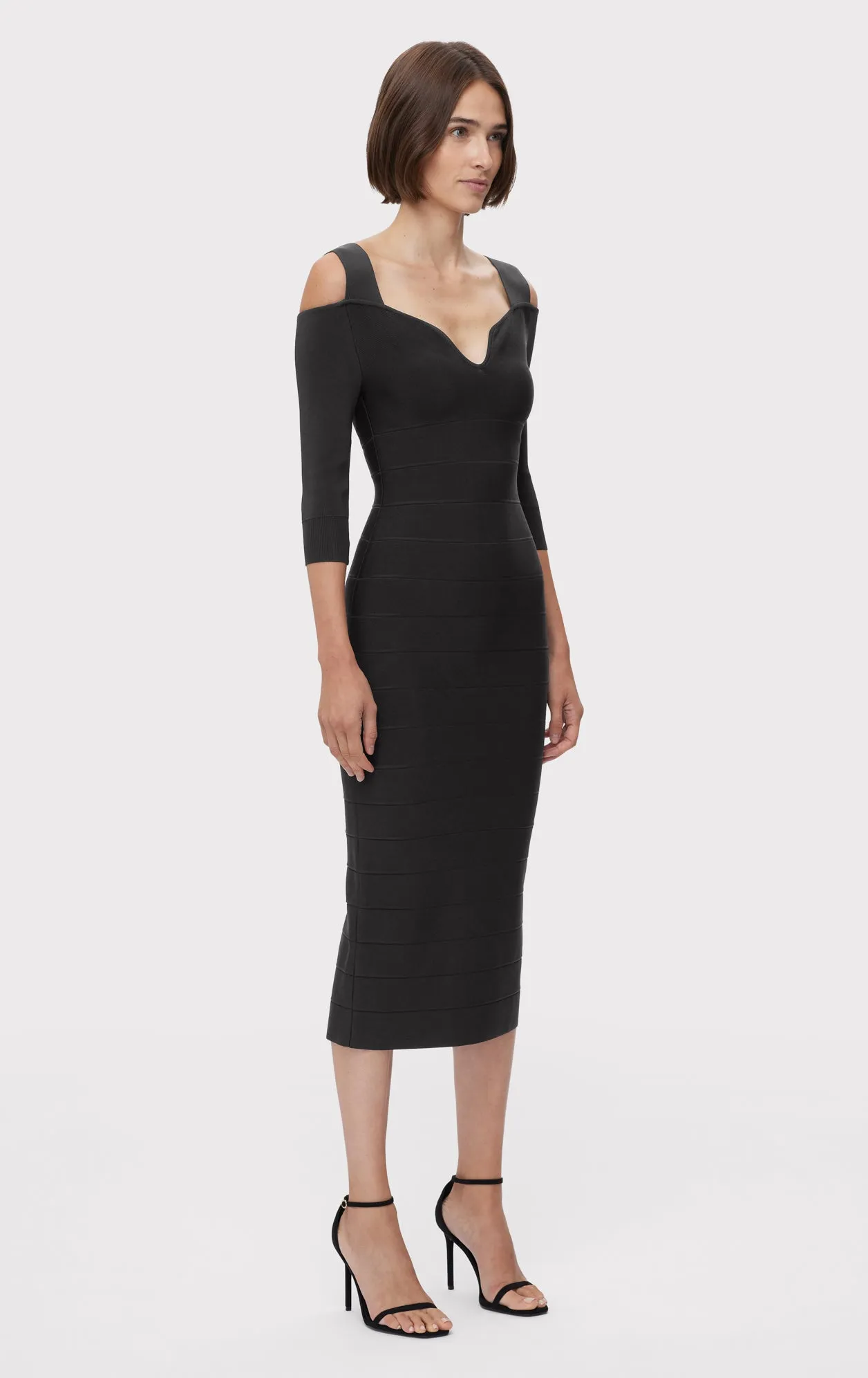 ICON NOTCHED BATEAU MIDI sold by Herve Leger product image thumbnail 5
