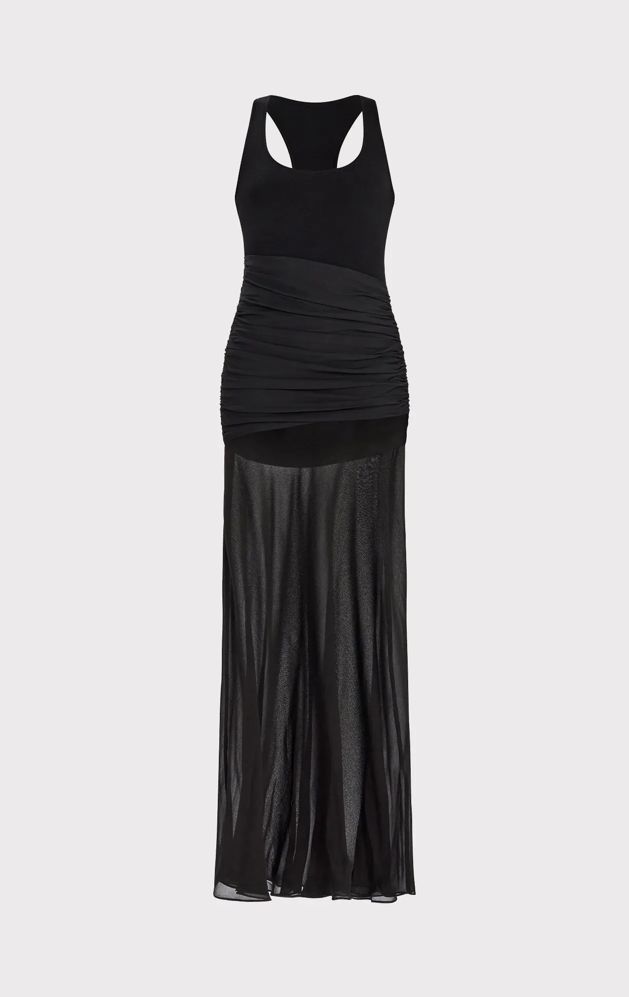 RUCHED WOVEN MIX TANK GOWN sold by Herve Leger product image thumbnail 3