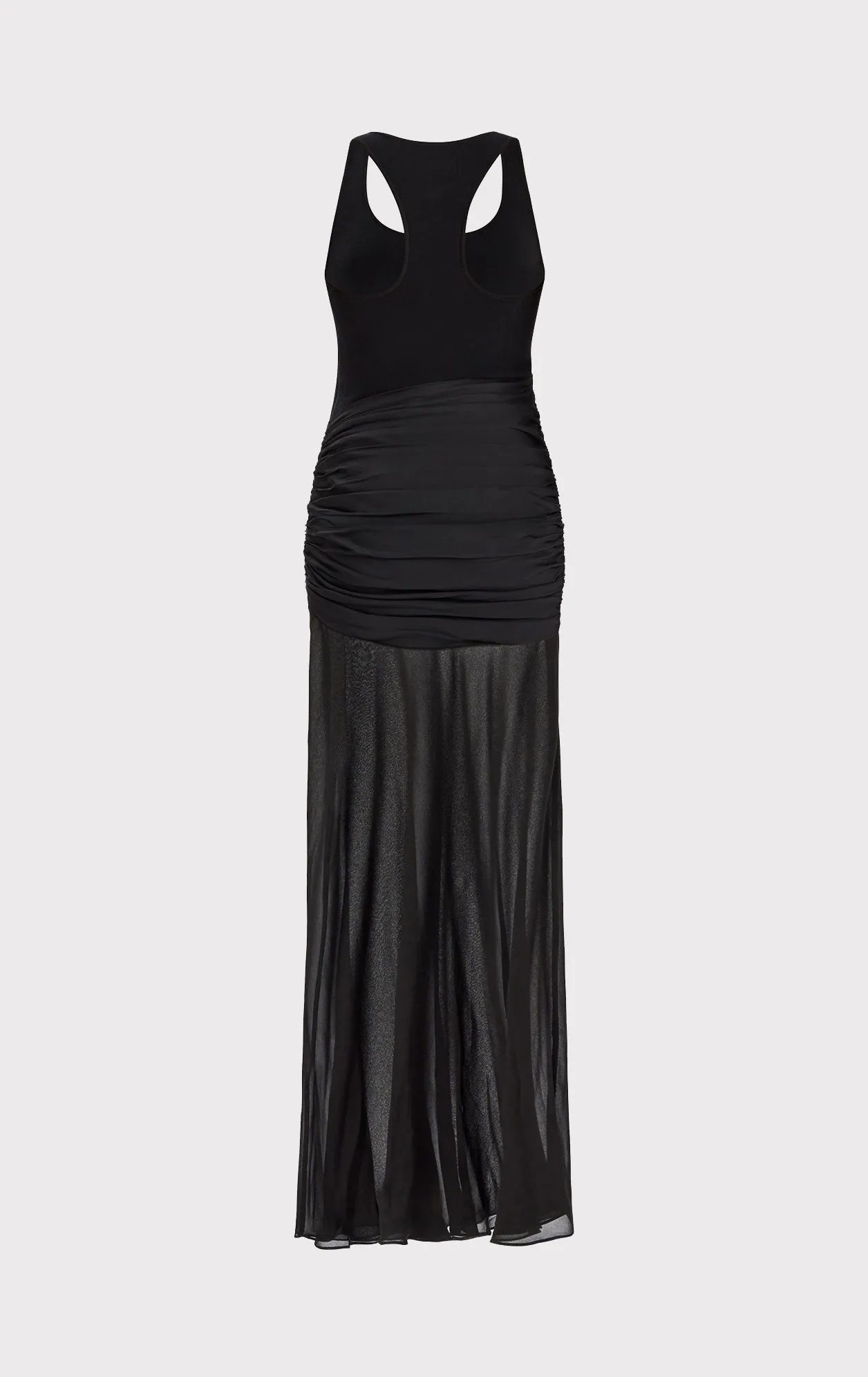 RUCHED WOVEN MIX TANK GOWN sold by Herve Leger product image thumbnail 2