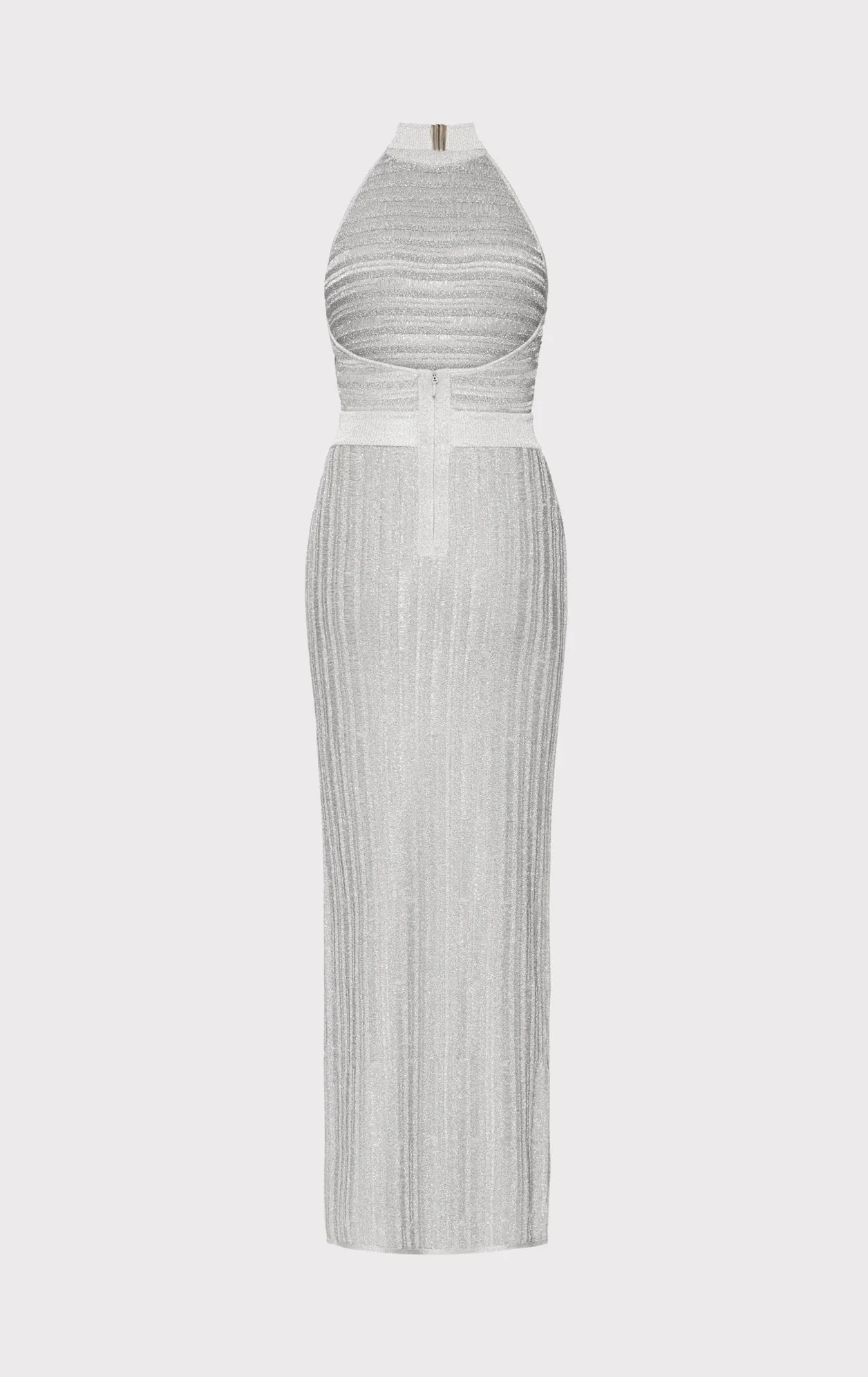 LUREX EYELASH MOCK NECK GOWN sold by Herve Leger product image thumbnail 3