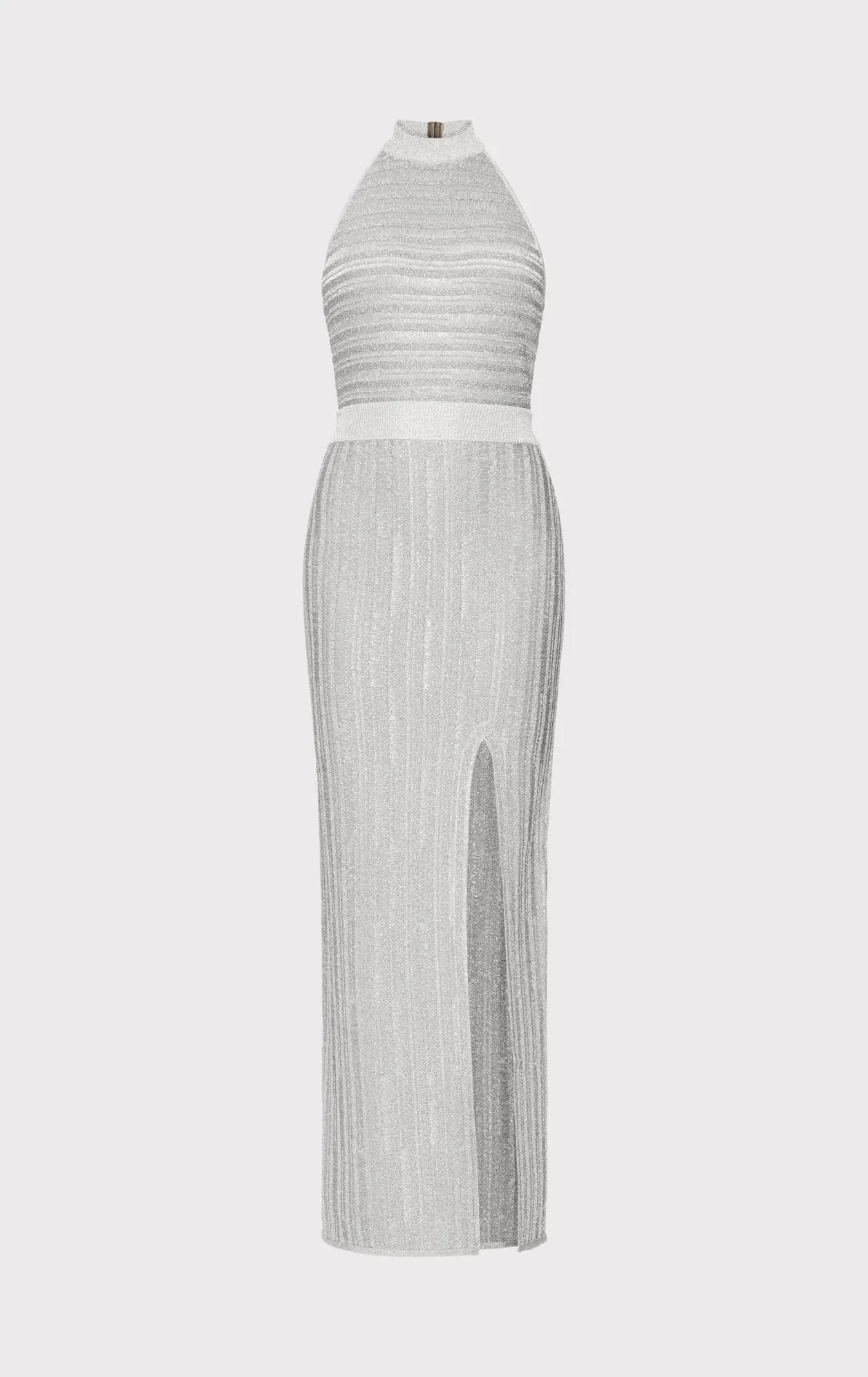 LUREX EYELASH MOCK NECK GOWN sold by Herve Leger product image thumbnail 2