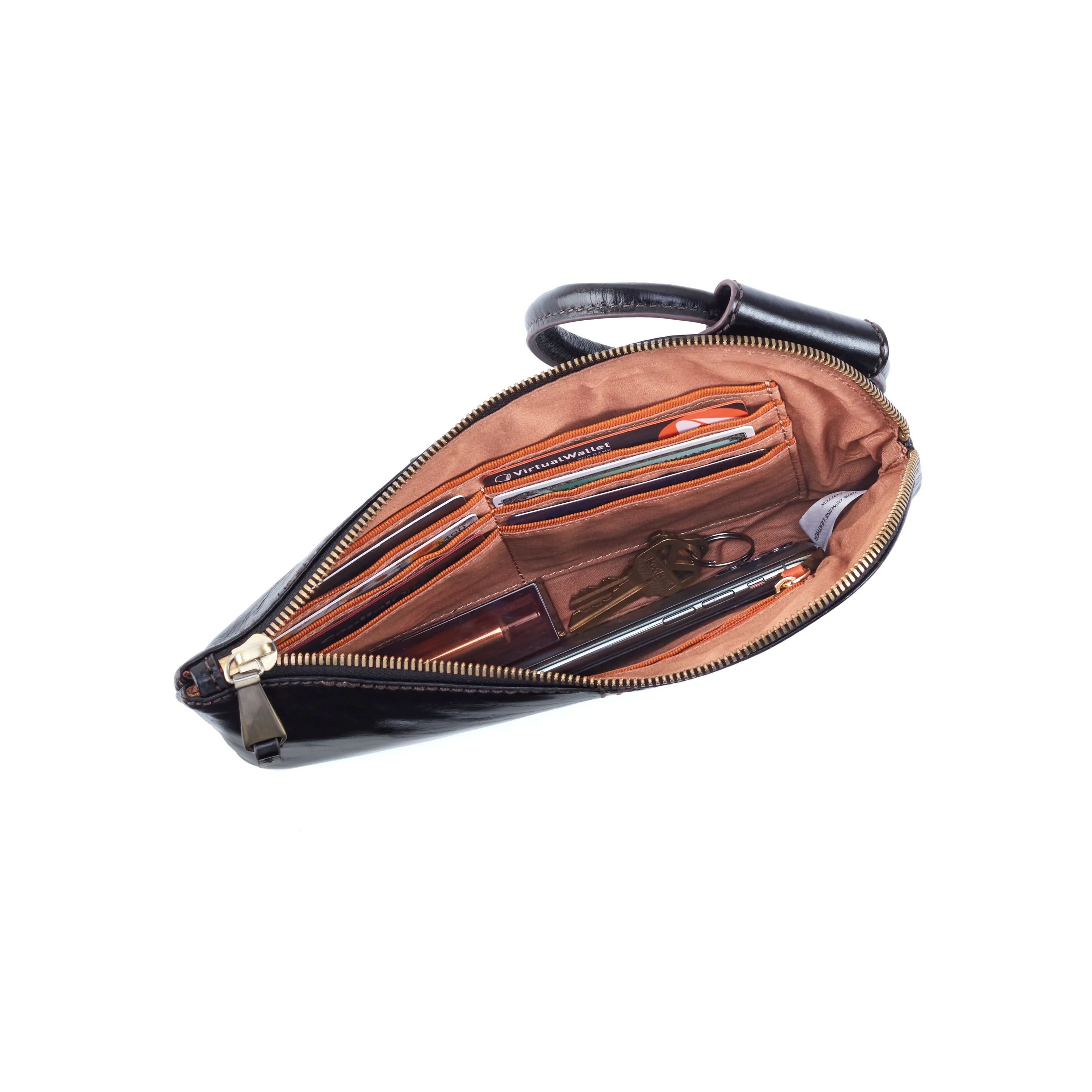 Sable Wristlet in Printed Leather - Tropic Print sold by HOBO product image thumbnail 3