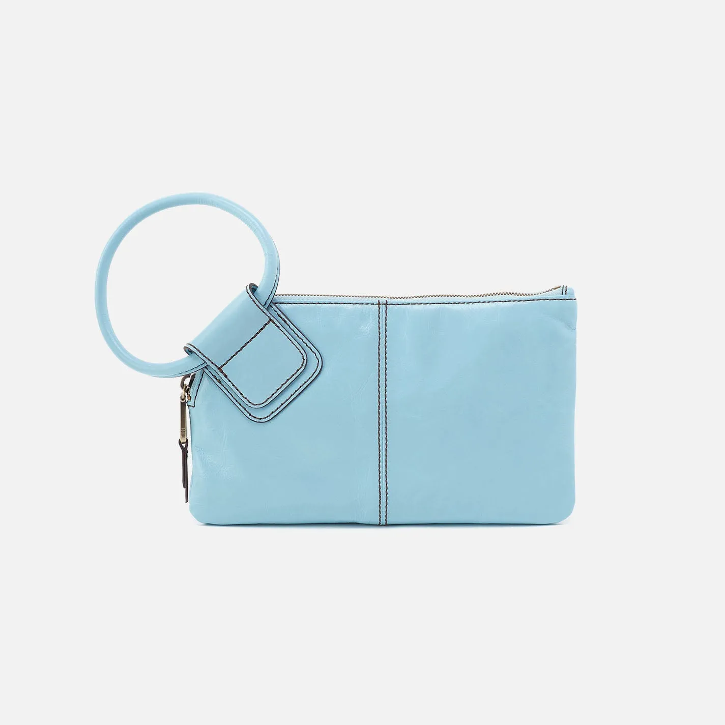 Sable Wristlet In Polished Leather - Stratosphere sold by HOBO