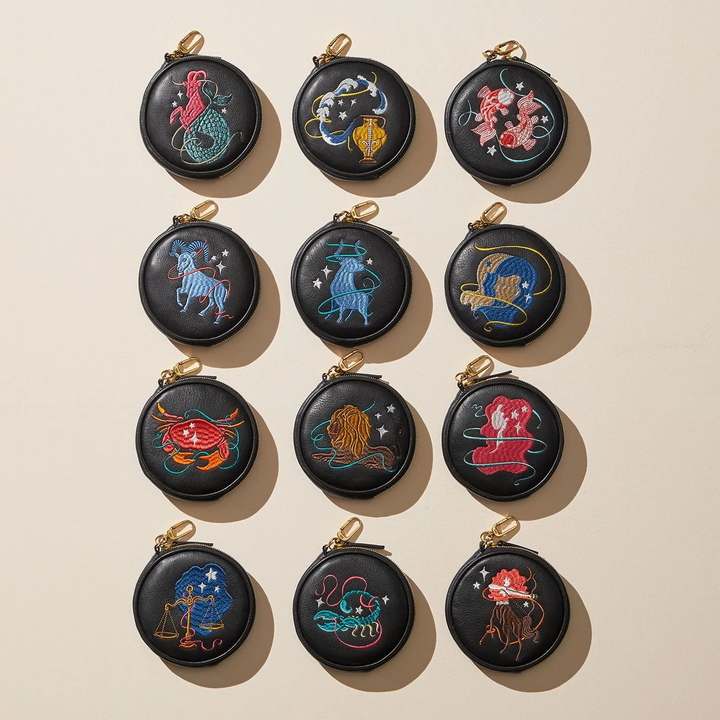 Revolve Clip Pouch in Pebbled Leather - Virgo sold by HOBO product image thumbnail 5