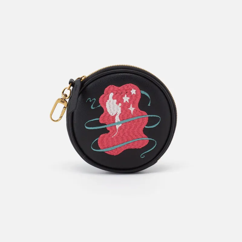 Revolve Clip Pouch in Pebbled Leather - Virgo sold by HOBO