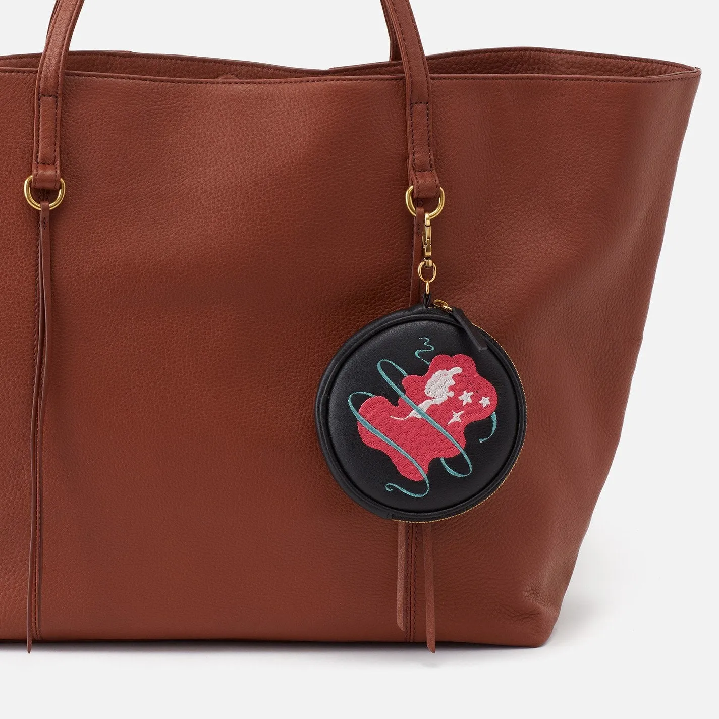 Revolve Clip Pouch in Pebbled Leather - Virgo sold by HOBO product image thumbnail 3