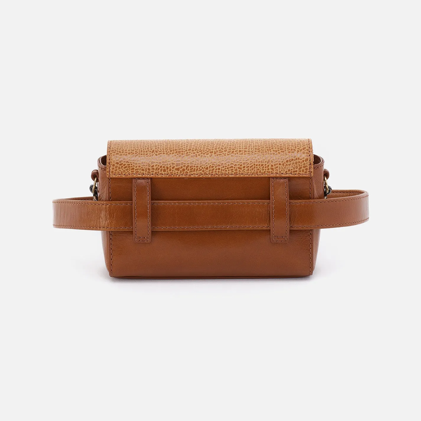 Drake Belt Bag In Mixed Leathers - Cedar Crackle Print sold by HOBO product image thumbnail 5