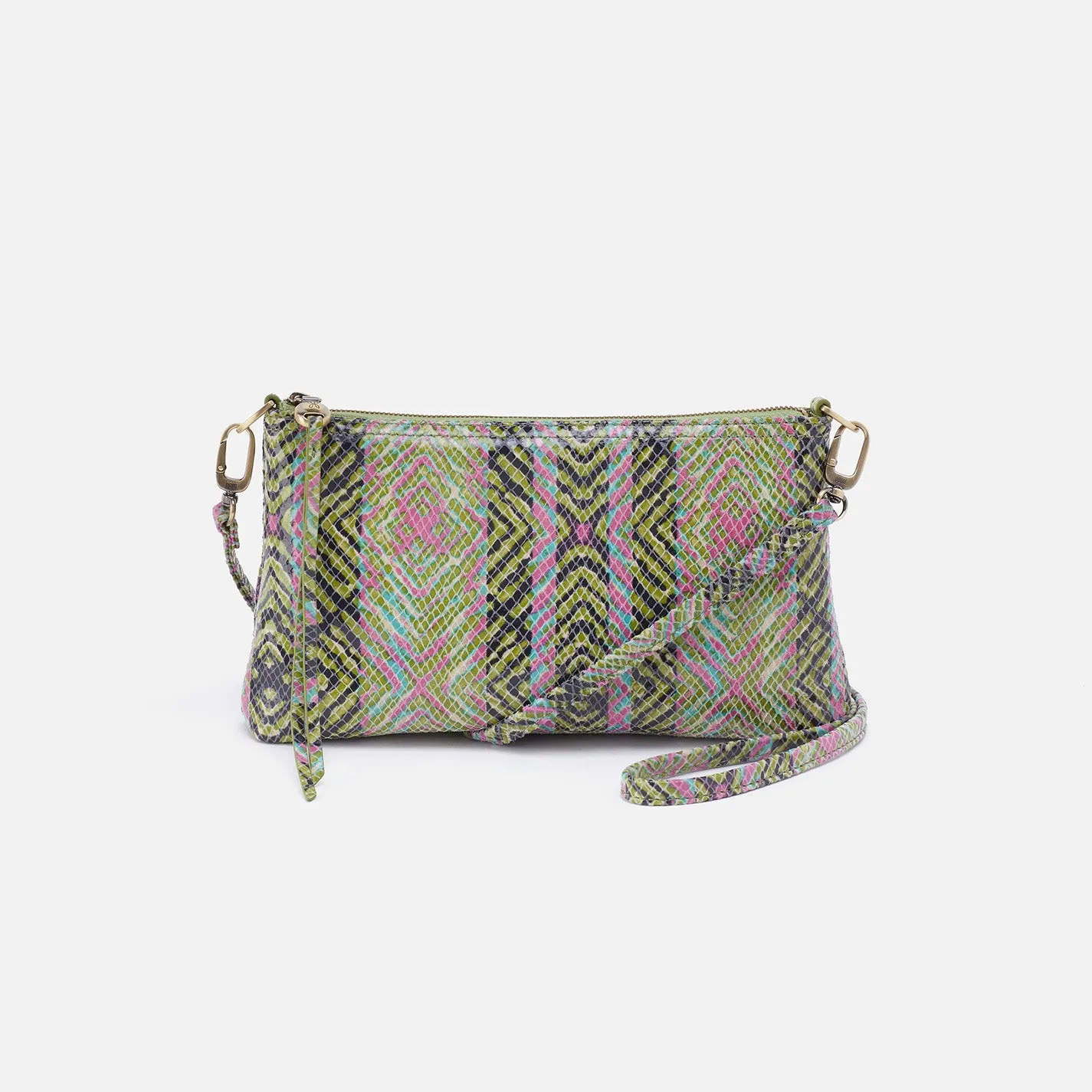 Darcy Crossbody in Printed Leather - Geo Diamond Print sold by HOBO