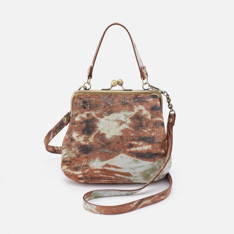 Alba Crossbody In Printed Leather - Coastal Canyon sold by HOBO