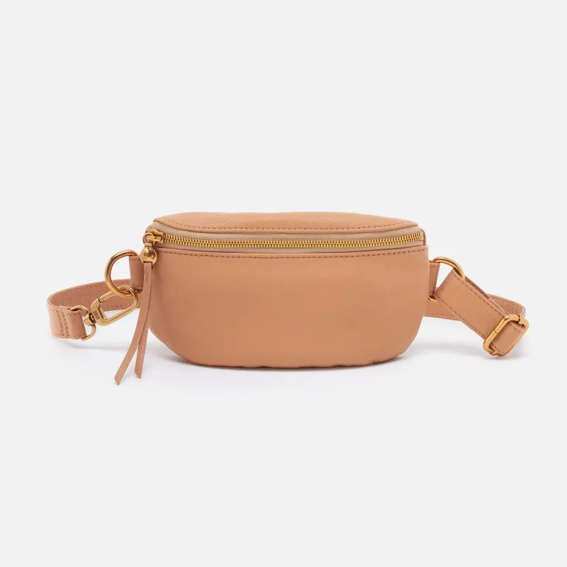 Fern Belt Bag In Pebbled Leather - Sandstorm sold by HOBO