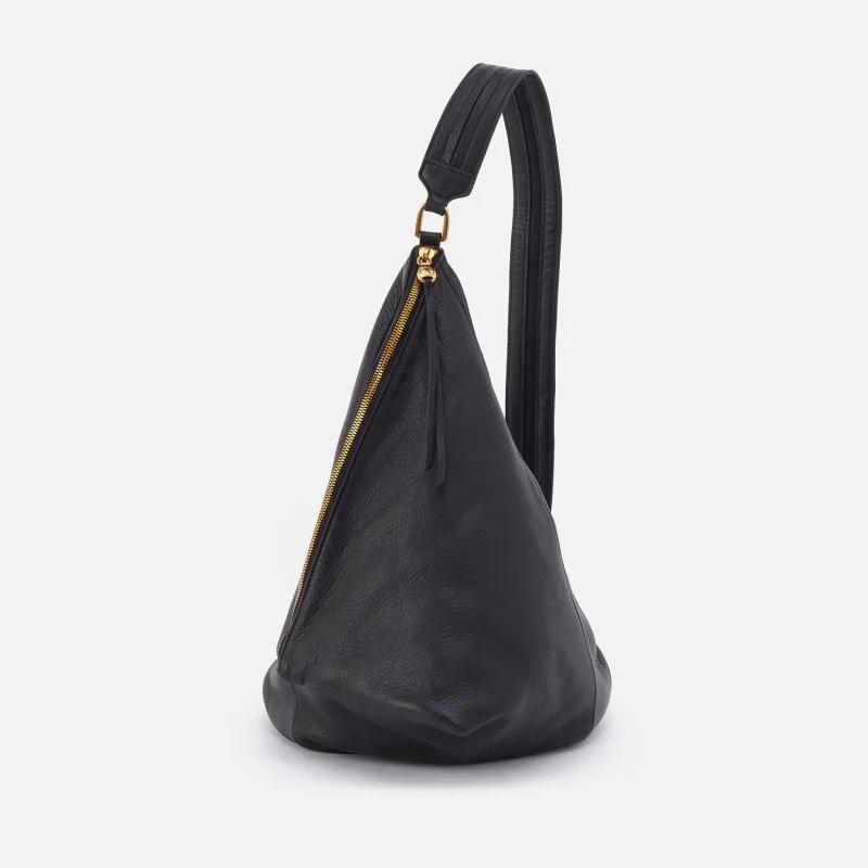 Sway Convertible Sling In Pebbled Leather - Black sold by HOBO